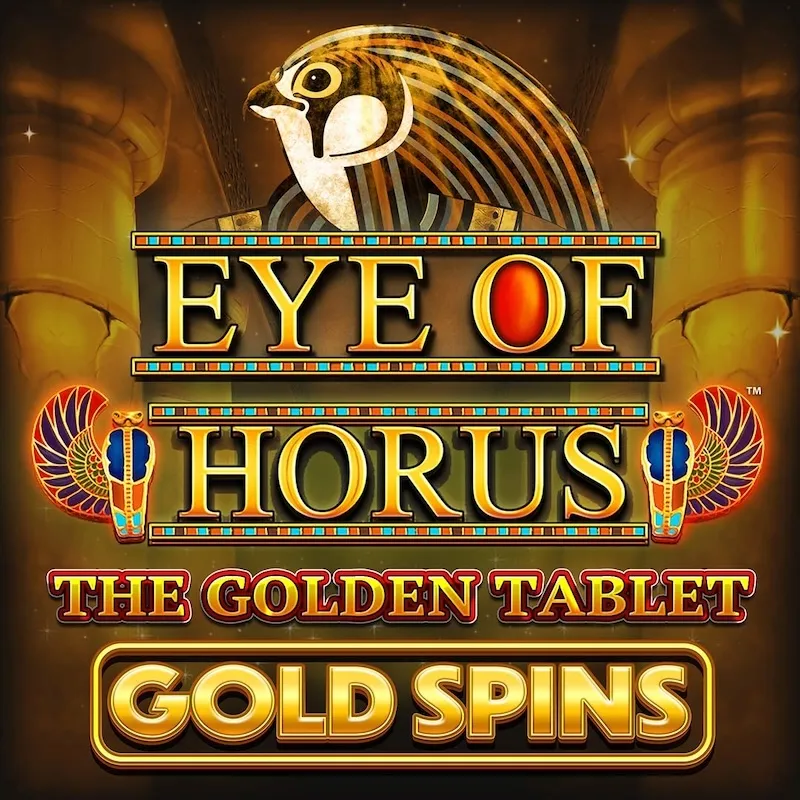 Eye of Horus Golden Tablet Gold Spins
